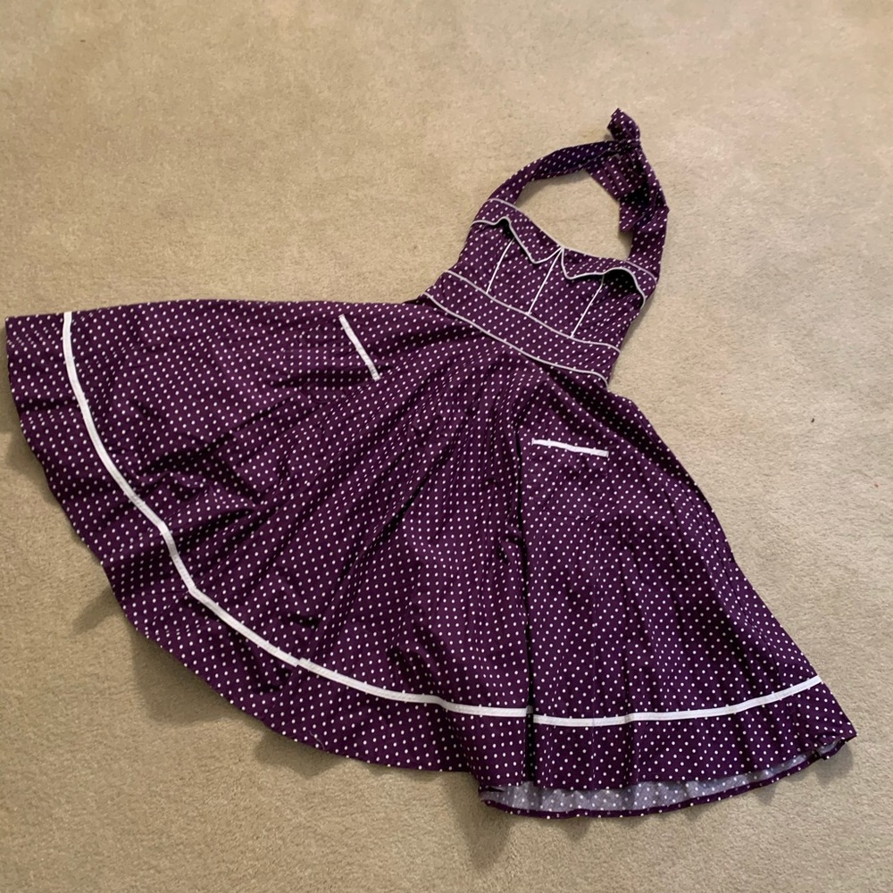 Hell Bunny Vixen polkadot dress